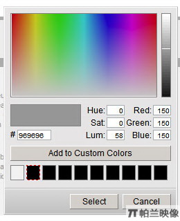 dhtmlxColorPicker